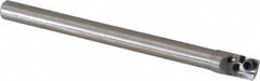 Hertel - 0.23" Min Bore Diam, 2-1/2" OAL, 3/16" Shank Diam, HBBC Indexable Boring Bar - 3/4" Max Bore Depth, CD.. Insert, Screw Holding Method - Exact Tooling