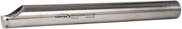 Hertel - 1.355" Min Bore Diam, 12" OAL, 1-1/4" Shank Diam, HBBS Indexable Boring Bar - 10" Max Bore Depth, TD.., TP.. Insert, Screw Holding Method - Exact Tooling