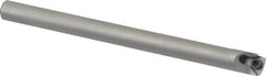 Hertel - 0.438" Min Bore Diam, 5" OAL, 3/8" Shank Diam, HBBQ Indexable Boring Bar - 1-1/2" Max Bore Depth, TPC.. Insert, Screw Holding Method - Exact Tooling