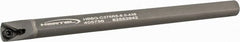 Hertel - 0.438" Min Bore Diam, 6" OAL, 3/8" Shank Diam, HBBQ Indexable Boring Bar - 3-3/4" Max Bore Depth, TPC.. Insert, Screw Holding Method - Exact Tooling