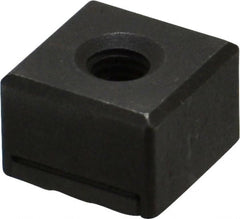 Fairlane - 1/2" Square, 10-32 Thread, 3/8" High, Fine Tooth Grade, Diamond Serration, Carbide-Tipped, Square Positioning Gripper - 0.03 x 45A° Chamfer - Exact Tooling