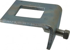 Cooper B-Line - 5/8" Max Flange Thickness, Strut To Beam Clamp - 900 Lb Capacity, ASTM A1011 Carbon Steel - Exact Tooling