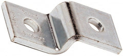 Cooper B-Line - Zinc Plated Carbon Steel Z Strut Fitting - 1/2" Bolt, 2 Holes, Used with Cooper B Line Channel & Strut (All Sizes Except B62 & B72) - Exact Tooling