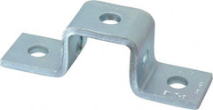 Cooper B-Line - Zinc Plated Carbon Steel Bracket Strut Fitting - 1/2" Bolt, 5 Holes, Used with Cooper B Line Channel & Strut (All Sizes Except B62 & B72) - Exact Tooling
