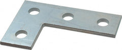 Cooper B-Line - Zinc Plated Carbon Steel Flat Corner Strut Fitting - 1/2" Bolt, 4 Holes, Used with Cooper B Line Channel & Strut (All Sizes Except B62 & B72) - Exact Tooling