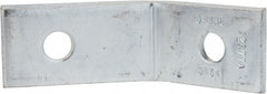 Cooper B-Line - Zinc Plated Carbon Steel 45° Open Angle Strut Fitting - 1/2" Bolt, 2 Holes, Used with Cooper B Line Channel & Strut (All Sizes Except B62 & B72) - Exact Tooling