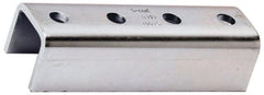 Cooper B-Line - Zinc Plated Carbon Steel Clevis Splice Strut Fitting - 1/2" Bolt, 4 Holes, Used with Cooper B Line Channel & Strut (All Sizes Except B62 & B72) - Exact Tooling