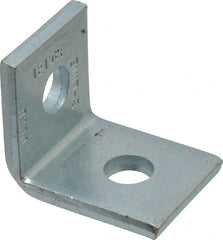 Cooper B-Line - Zinc Plated Carbon Steel 90° Corner Strut Fitting - 1/2" Bolt, 2 Holes, Used with Cooper B Line Channel & Strut (All Sizes Except B62 & B72) - Exact Tooling