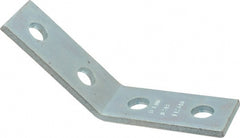 Cooper B-Line - Zinc Plated Carbon Steel 45° Open Angle Strut Fitting - 1/2" Bolt, 4 Holes, Used with Cooper B Line Channel & Strut (All Sizes Except B62 & B72) - Exact Tooling