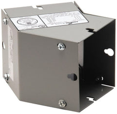 Cooper B-Line - 4 Inch Wide x 4 Inch High, Raceway Elbow End - 45°, Gray, For Use with Lay In Wireways, Type 1 Screw Cover Wireway - Exact Tooling