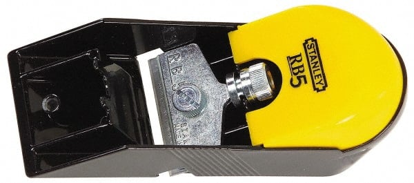 Stanley - 6" OAL, 2" Blade Width, Block/Bullnose Plane - High Carbon Steel Blade, Steel Body - Exact Tooling