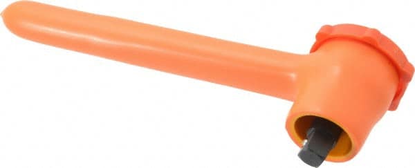 Facom - 3/8" Drive Round Head Ratchet - Insulated Finish, 7" OAL - Exact Tooling