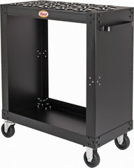 Huot - 15 Tool Capacity, 50 Taper Size SpeedyScoot CNC Tool Cart - Exact Tooling