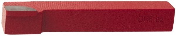 Made in USA - 1 x 1" Shank, Offset End Cutting Single Point Tool Bit - FL-16, Grade K68 - Exact Tooling