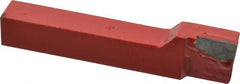 Interstate - 1/2 x 1/2" Shank, Offset Side Cutting Single Point Tool Bit - GR-8, Grade C2 - Exact Tooling