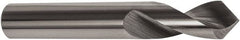 Precision Twist Drill - 3/8" Body Diam, 90°, 3" OAL, Solid Carbide Spotting Drill - Exact Tooling