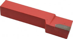 Interstate - 5/8 x 5/8" Shank, Offset Side Cutting Single Point Tool Bit - GL-10, Grade C2 - Exact Tooling