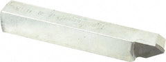 Interstate - 1/2 x 1/2" Shank, Offset Threading Single Point Tool Bit - ER-8, Grade C2 - Exact Tooling