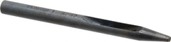 Made in USA - 3/32" Hollow Punch - 4" OAL, Steel - Exact Tooling