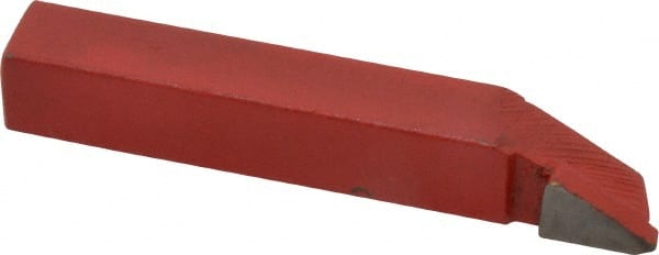 Interstate - 3/8 x 3/8" Shank, Offset Threading Single Point Tool Bit - EL-6, Grade C2 - Exact Tooling