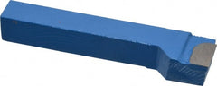 Interstate - 1/2 x 1/2" Shank, Offset End Cutting Single Point Tool Bit - FL-8, Grade C6 - Exact Tooling