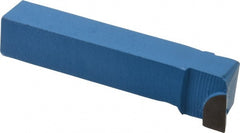 Interstate - 3/4 x 3/4" Shank, Offset End Cutting Single Point Tool Bit - FL-12, Grade C6 - Exact Tooling