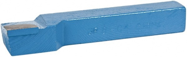 Interstate - 1/2 x 1/2" Shank, Offset Side Cutting Single Point Tool Bit - GR-8, Grade C6 - Exact Tooling