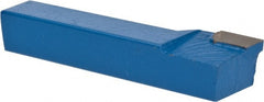 Interstate - 5/8 x 5/8" Shank, Offset Side Cutting Single Point Tool Bit - GR-10, Grade C6 - Exact Tooling