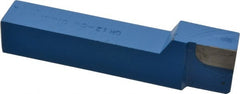 Interstate - 3/4 x 3/4" Shank, Offset Side Cutting Single Point Tool Bit - GR-12, Grade C6 - Exact Tooling