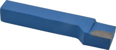 Interstate - 1/2 x 1/2" Shank, Offset Side Cutting Single Point Tool Bit - GL-8, Grade C6 - Exact Tooling