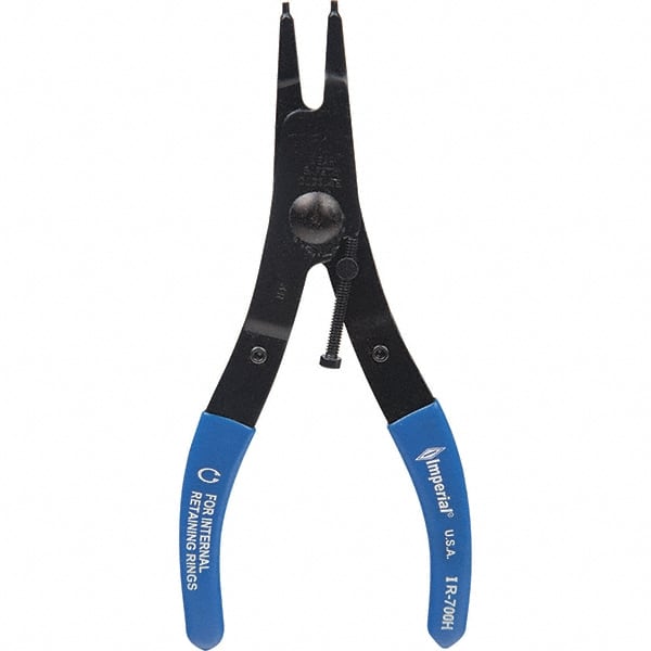 Imperial - Retaining Ring Pliers Type: Internal Ring Size: 2" - Exact Tooling