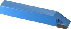 Interstate - 5/8 x 5/8" Shank, Offset Threading Single Point Tool Bit - EL-10, Grade C6 - Exact Tooling