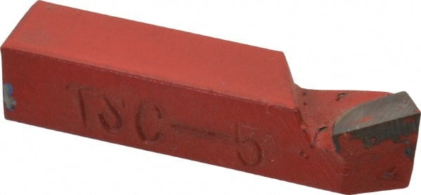Interstate - 5/16 x 5/16" Shank, Square Shank Boring Single Point Tool Bit - TSC-5, Grade C6 - Exact Tooling