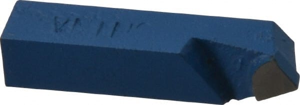 Interstate - 3/8 x 3/8" Shank, Square Shank Boring Single Point Tool Bit - TSC-6, Grade C6 - Exact Tooling