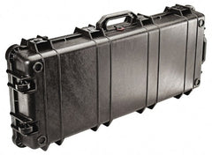 Pelican Products, Inc. - 16" Wide x 16" Deep x 6-1/8" High, Long Gun Case - Black, Plastic - Exact Tooling