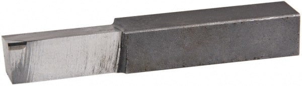 Made in USA - 3/8 x 3/8" Shank, Square Shoulder Turning Single Point Tool Bit - AR-6, Grade PCD DIAMOND - Exact Tooling