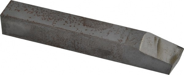 Made in USA - 1/2 x 1/2" Shank, Lead Angle Turning Single Point Tool Bit - BL-8, Grade PCD DIAMOND - Exact Tooling