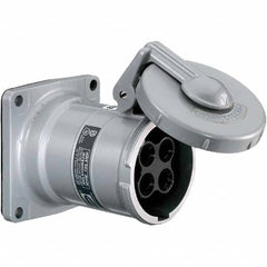 Hubbell Wiring Device-Kellems - Pin & Sleeve Receptacles Receptacle/Part Type: Receptacle Pin Configuration: 4 - Exact Tooling