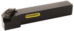 Kennametal - External Thread, Right Hand Cut, 1" Shank Width x 1" Shank Height Indexable Threading Toolholder - 6" OAL, NTU 4R Insert Compatibility, NSU Toolholder, Series Top Notch - Exact Tooling