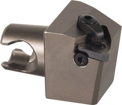 Kennametal - Insert Style LT 16ER, 30mm Head Length, Right Hand Cut, External Modular Threading Cutting Unit Head - System Size KM25, 16mm Center to Cutting Edge, Series LT Threading - Exact Tooling