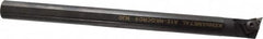 Kennametal - NP.., 17.5° Lead Angle A-NKQC Internal Right Hand Indexable Profiling Toolholder - 3/4" Shank Width, 10" Long, Steel, Through Coolant - Exact Tooling