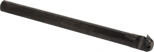 Kennametal - NP.., 5° Lead Angle A-NKXC Internal Right Hand Indexable Profiling Toolholder - 1" Shank Width, 12" Long, Steel, Through Coolant - Exact Tooling