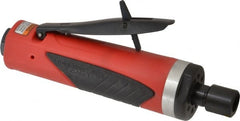 Sioux Tools - 1/4" Collet, Straight Handle, Straight Air Die Grinder - 25,000 RPM, Rear Exhaust, 30 CFM, 1 hp, 6.21 bar, 1/4 NPT - Exact Tooling