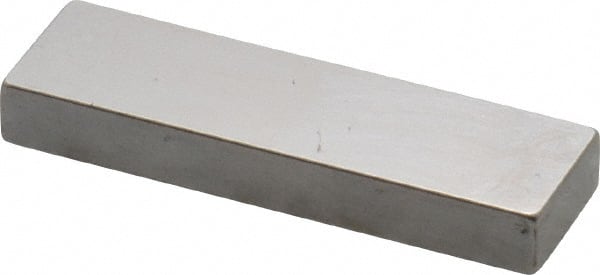 Mitutoyo - 0.149" Rectangular Steel Gage Block - Accuracy Grade 0, Includes Certificate of Inspection - Exact Tooling