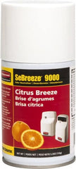 Rubbermaid - 5.3 oz Air Freshener Dispenser Aerosol Refill - Citrus, Compatible with 5137 & 5169 Units - Exact Tooling