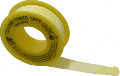 Federal Process - 1/2" Wide x 520" Long Gas Pipe Repair Tape - 3.8 mil Thick, -450 to 550°F, Yellow - Exact Tooling