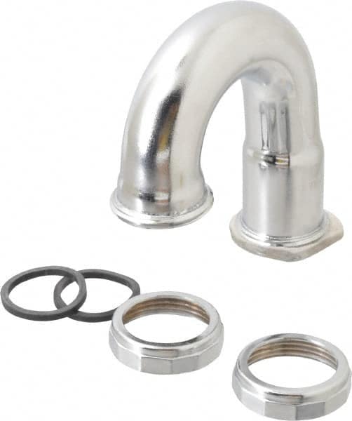 Federal Process - 1-1/4 Outside Diameter, 20 Gauge, P Trap J Bend Only - Chrome Coated, Brass - Exact Tooling