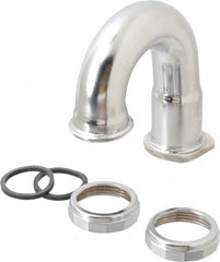 Federal Process - 1-1/4 Outside Diameter, 20 Gauge, P Trap J Bend Only - Chrome Coated, Brass - Exact Tooling