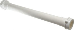 Federal Process - Sink Tailpiece and Extension Tube - White, PVC - Exact Tooling