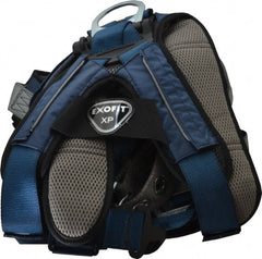DBI/SALA - 420 Lb Capacity, Size M, Full Body Construction Safety Harness - Polyester Webbing, Side D-Ring, Quick Connect Leg Strap, Quick Connect Chest Strap - Exact Tooling